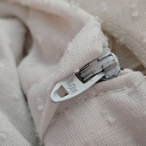 Hilda Hawaii 1970s Maxi Dres Vintage Sleeveless Floral Maxi Ruffle White Bib S - Picture 6 of 11